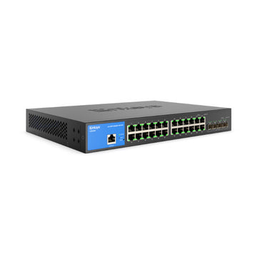 Linksys 24-Port Managed Gigabit Ethernet Switch with 4 10G SFP+ Uplinks LGS328C